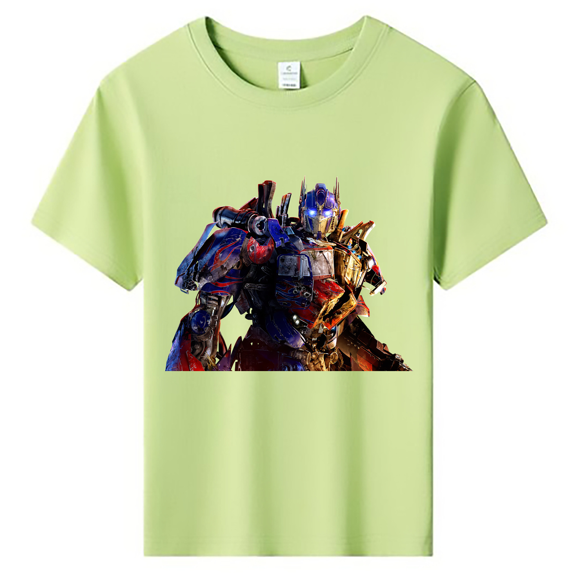 （画像用） Transformers トランスフォーマー 綿100％キッズTシャツ（フロントプリント）